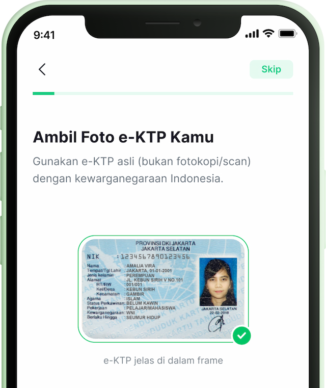 Verifikasi Cepat & Mudah